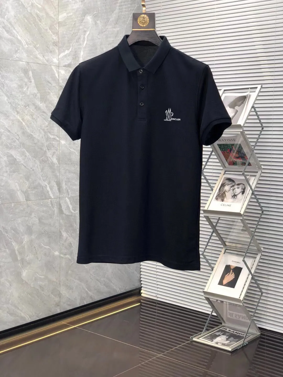 P100 Polo Premium T 、 Breathable logo Versatile ！ Sizes:M-3XL